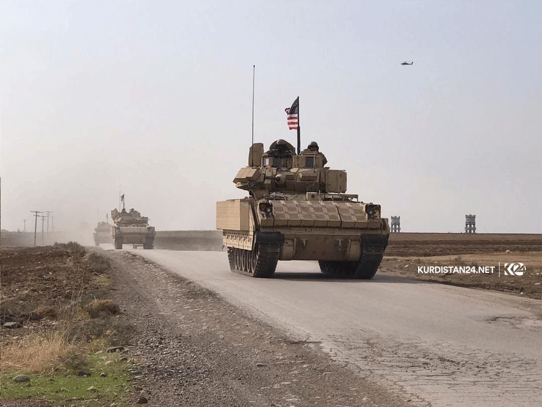 Hêzên Amerîkî gereke çavdêriyê li kêlgehên petrolê yên Rojava dikin