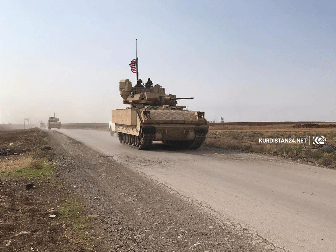Hêzên Amerîkî gereke çavdêriyê li kêlgehên petrolê yên Rojava dikin