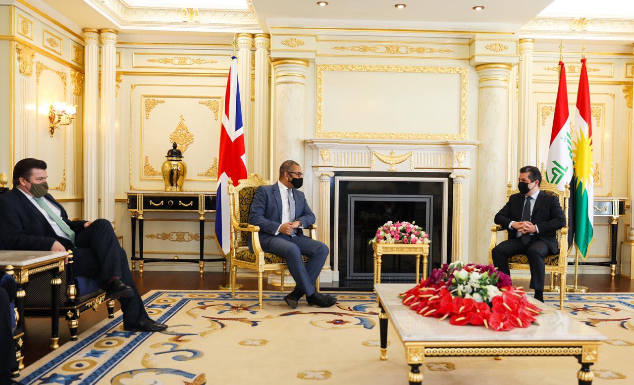 بەریتانیا ئامادەیە پەیوەندییەکانی لەگەڵ هەرێمی کوردستان بەهێزتر بکات 