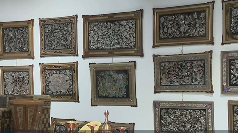 پێشانگەی کاری دەستی گەنجانی رۆژگەڵات لە سلێمانی