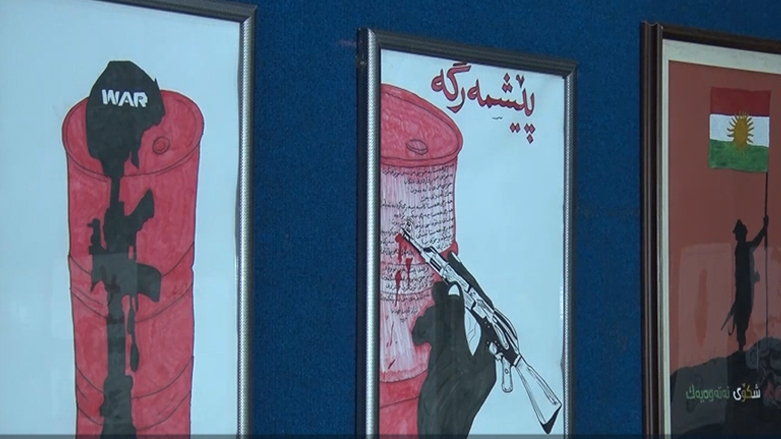 پێشانگەی شێوەکاری مامۆستایان لە هەڵەبجە