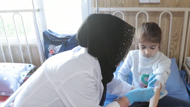 ئاستی چارەسەری نەخۆشی تالاسیمیا لە هەرێمی کوردستان