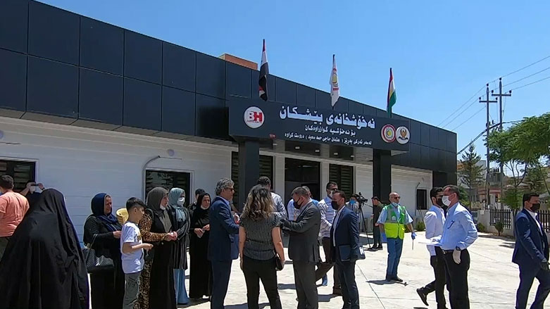 کردنەوەی نەخۆشخانەیەکی تایبەت بە کۆرۆنا لە دەربەندیخان