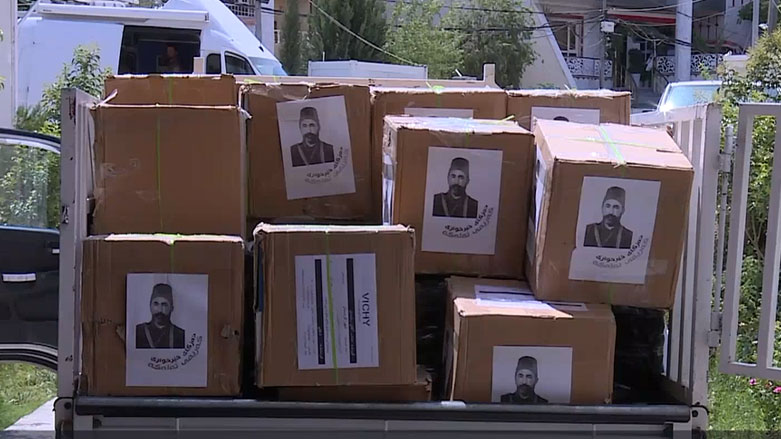 دابەشکردنی دەمامک لە سلێمانی