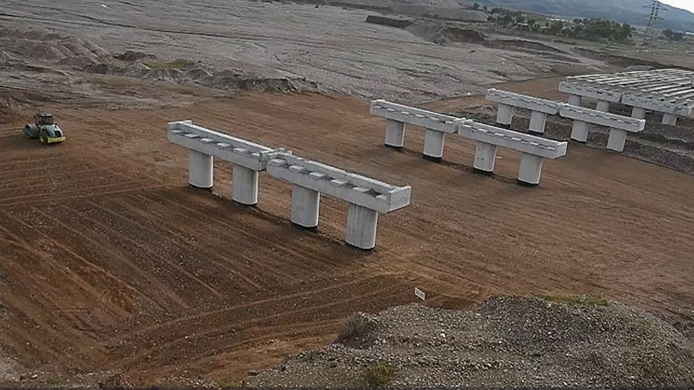 دروستکردنی پردی دەرەدۆین لە گەرمیان