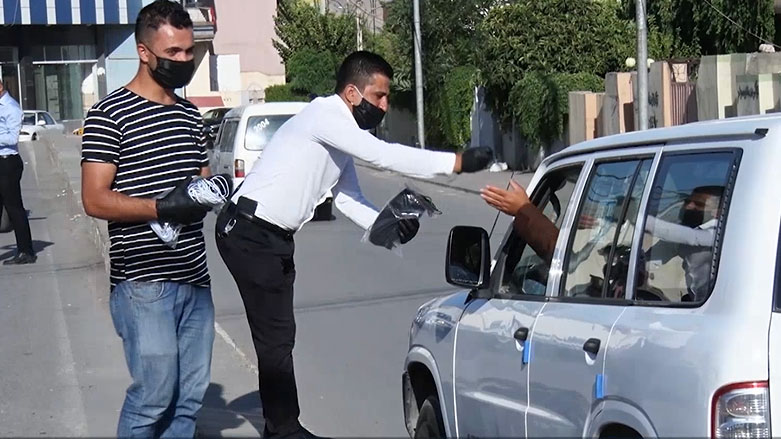 ‌هەڵمەتی هۆشیاری تەندروستی و دابەشکردنی دەمامک لە رانیە