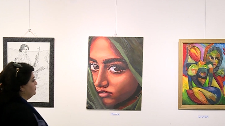 پێشانگەی شێوەکاری لە سلێمانی