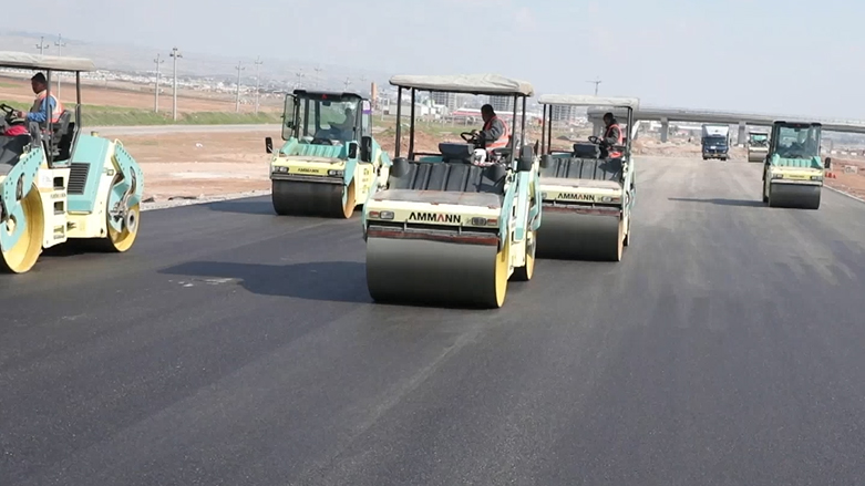 پڕۆژەی شەقامی 150 مەتری هەولێر