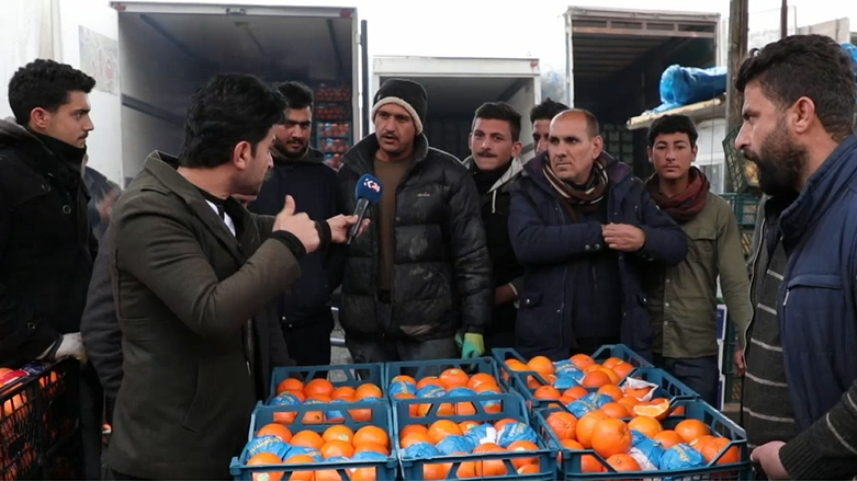 ئاستی خزمەتگوزاری لە بازاڕی سەوزە و میوەی هەولێر