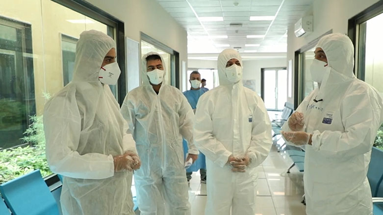 ئاستی مەترسی کۆرۆنا لە هەرێمی کوردستان