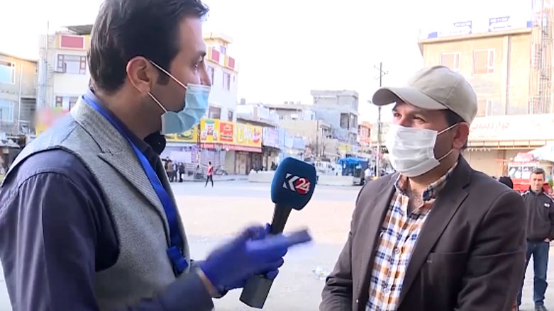پابەندی هاووڵاتییان بە رێنماییەکانی تەندروستی و قەدەغەی هاتووچۆ