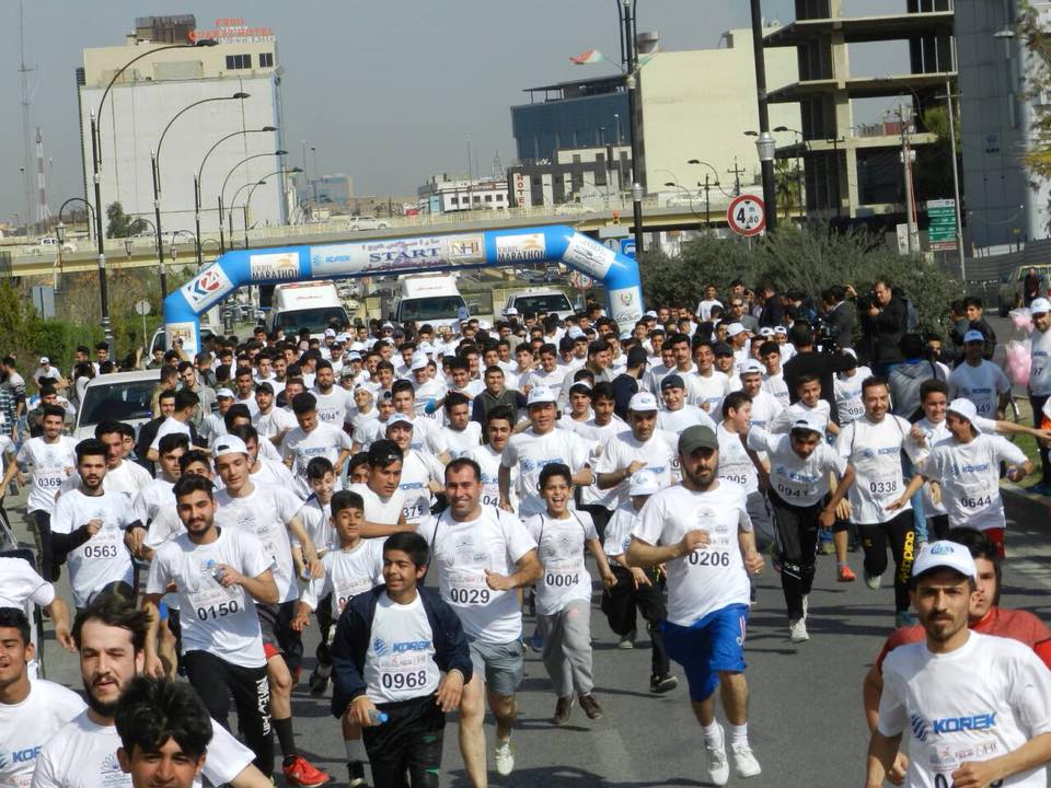 ماراسۆنی هیوا بە سپۆنسەری میدیایی کوردستان24 بەڕێوەچوو