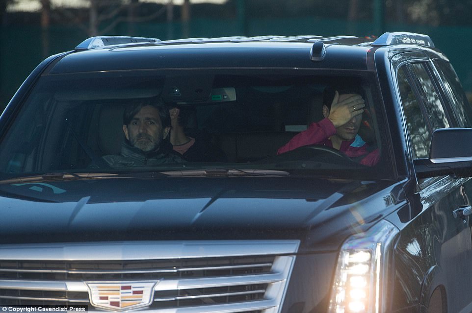 وێنەی ئارتێتا دوای یاریی دێربی مانچێستەر