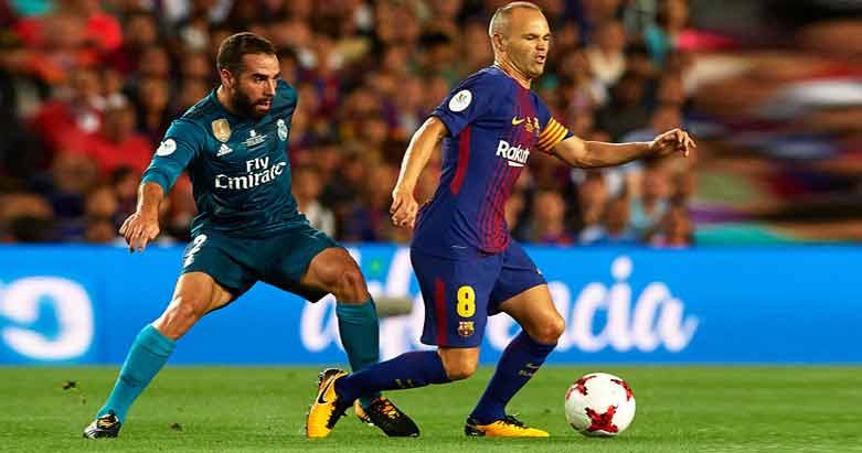 ئه‌ندرێس ئینیێستا كاپتنی بارسێلۆنا و دانی كارڤاخاڵ به‌رگریكاری ریال مه‌درید