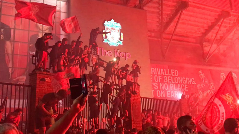 پۆلیس ئاهه‌نگه‌كانی لیڤه‌رپوولی وه‌ستاند