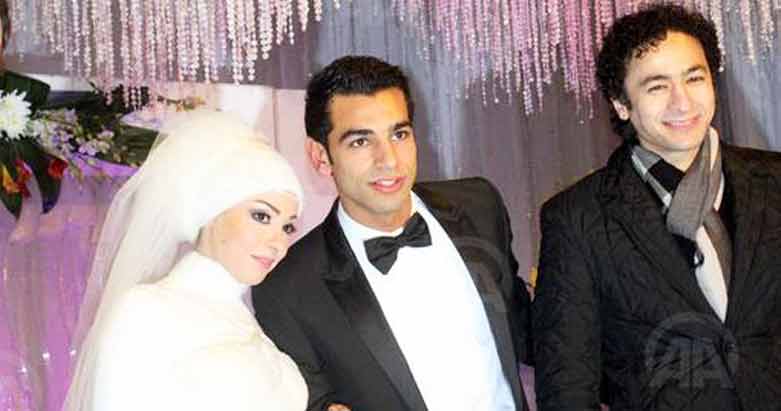 مه‌راسیمی هاوسه‌رگیری محه‌مه‌د سه‌ڵاح له‌گه‌ڵ ماجی خێزانی له‌ قاهیر ـ 2013