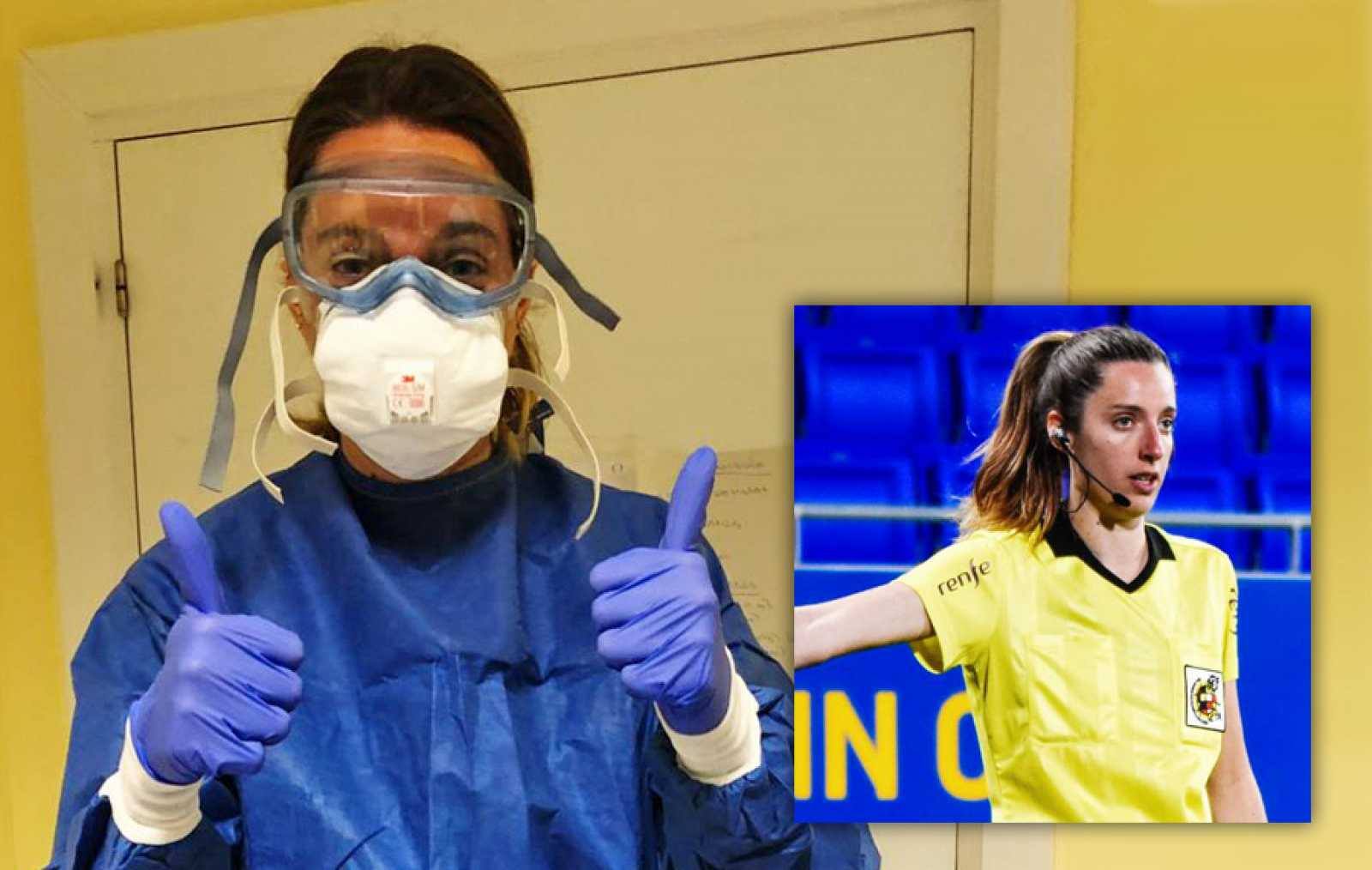 ئیراگارتێز فێرناندێز، خانمە ناوبژیوانی ئیسپانی له‌ هه‌مان كاتدا كاری په‌رستیاریش لە نەخۆشخانەیەکی وڵاتەکەی دەکات