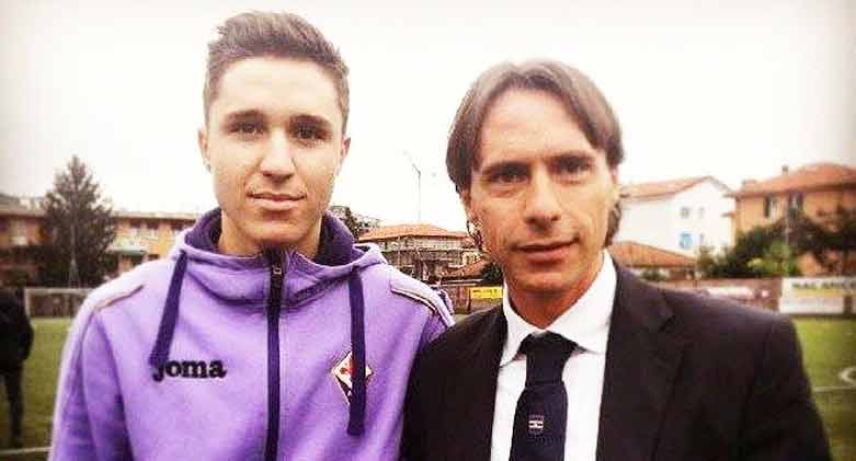 فیدریكۆی یاریزانی فیۆرێنتینا له‌گه‌ڵ كییزای باوكی