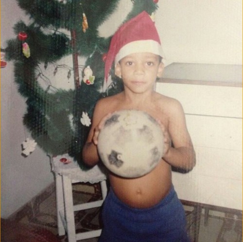 وێنەی مارسیلۆ لەکاتی منداڵی