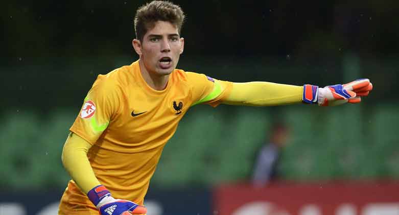 لوكا زێدان، گۆڵپارێزی تیپی خوار 17 ساڵی هه‌ڵبژارده‌ی فره‌نسا و یانه‌ی ریال مه‌درید