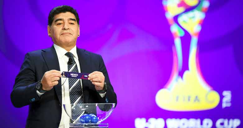 دیێگۆ ئه‌رماندۆ ماڕادۆنا، ئه‌ستیره‌ی پێشووی هه‌ڵبژارده‌ی ئارجێنتینا