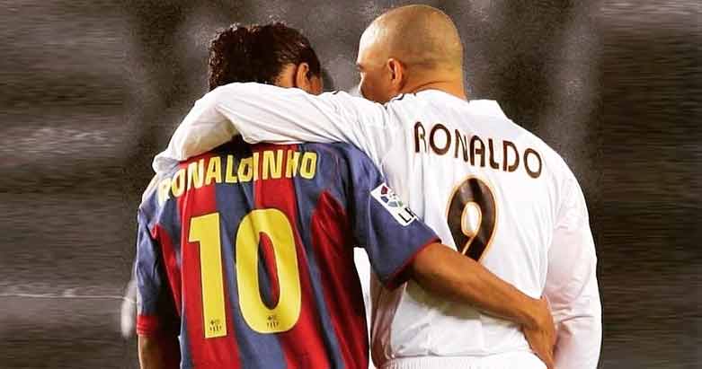 رۆناڵدینهۆ و رۆناڵدۆی به‌رازیلی له‌ كلاسیكۆی ئیسپانیا