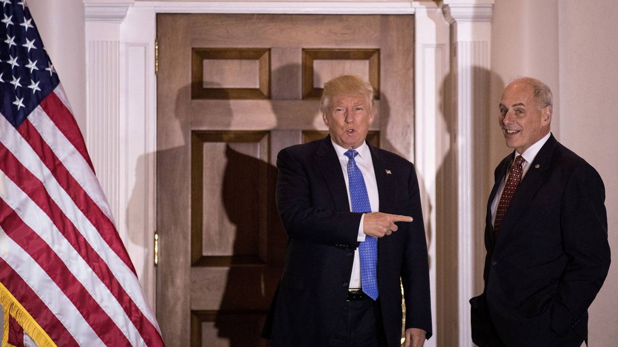Trump İç Güvenlik Bakanı’nı işaret etti: John Kelly