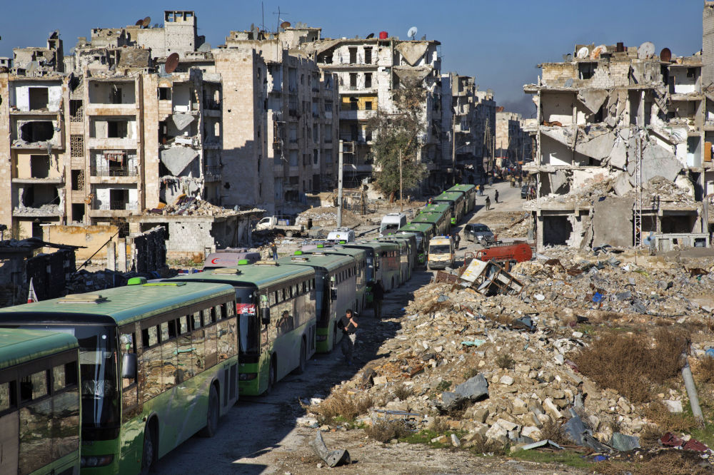 Halep’te durdurulan tahliye işlemlerinde anlaşma sağlandı