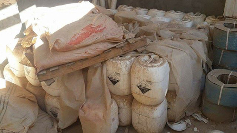 DAİŞ'in deposunda 32 ton patlayıcı bulundu