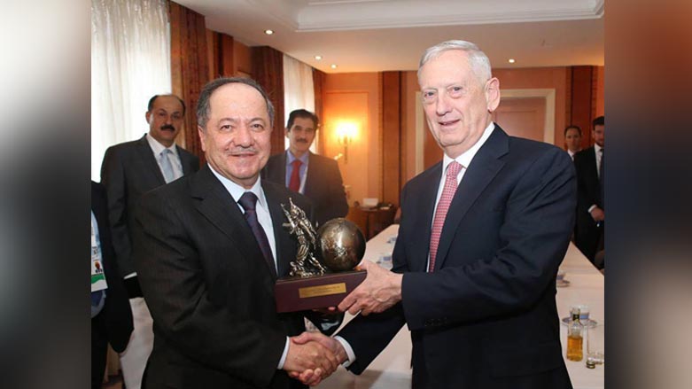 Başkan Barzani’den James Mattis’e anlamlı hediye