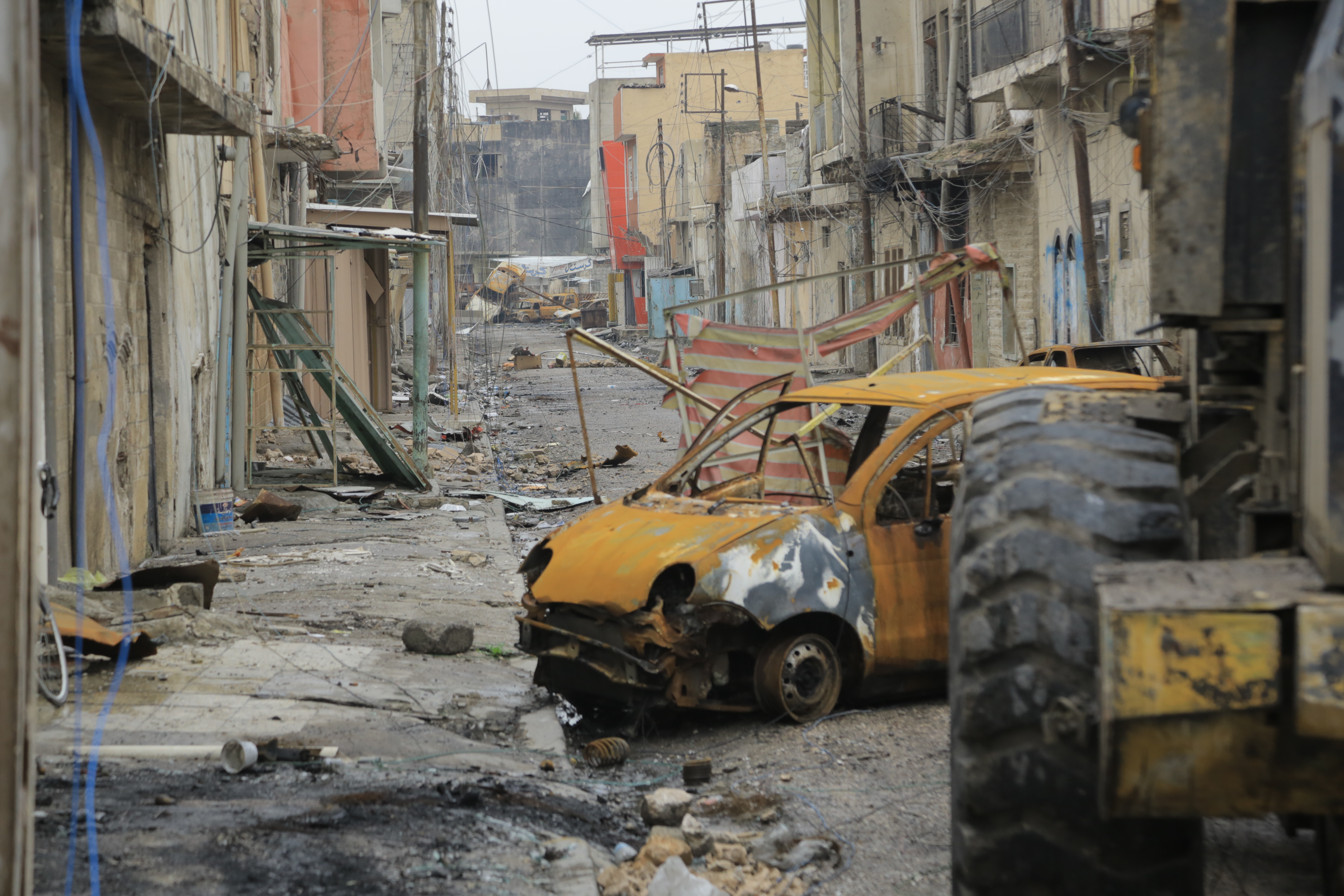 FOTO - Musul'dan savaş ve yıkım manzaraları