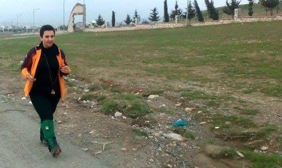 Vina Kemal'in yürüyüşünden bir kare