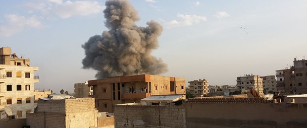 ABD Rakka'yı bombaladı