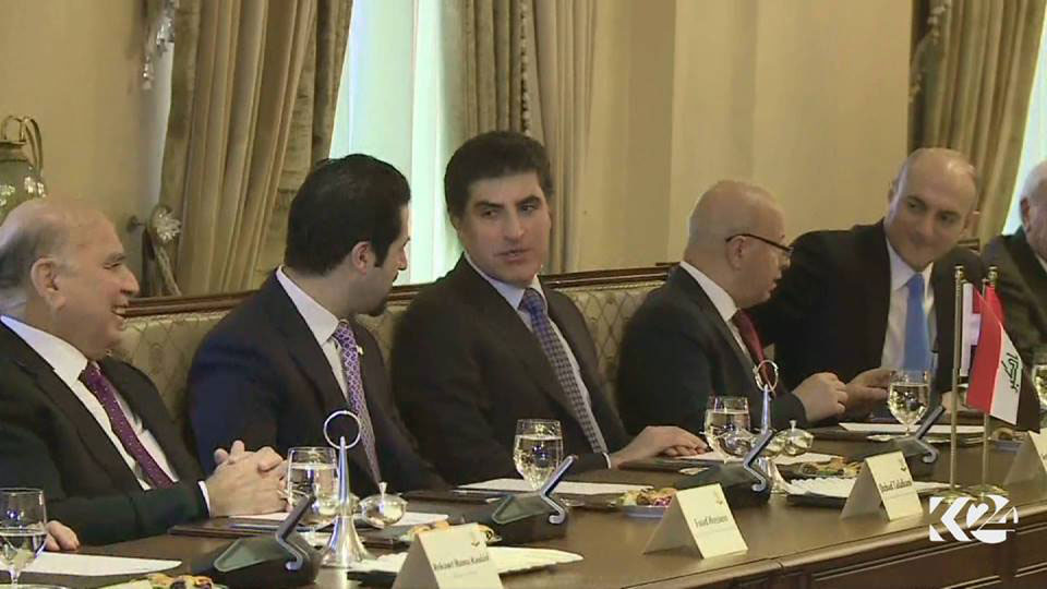 Neçirvan Barzani ve Binali Yıdırım görüşmesi başladı