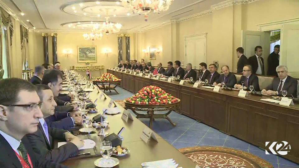 Neçirvan Barzani ve Binali Yıdırım görüşmesi başladı
