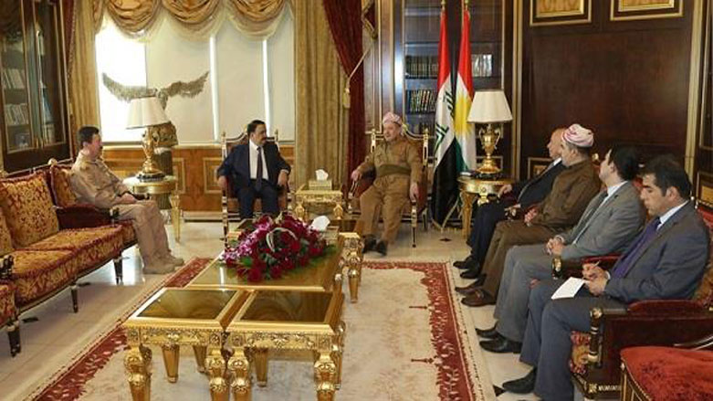 Başkan Barzani Irak Savunma Bakanı’nı kabul etti