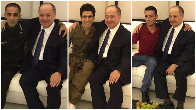 Başkan Barzani, Brüksel’de Peşmergeleri ziyaret etti