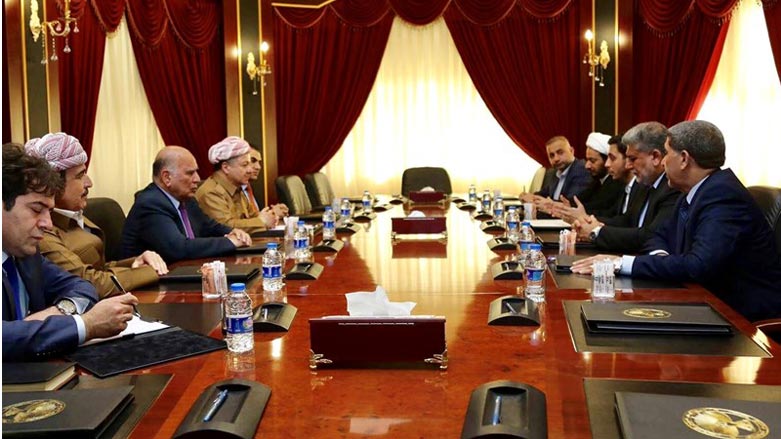 Başkan Barzani Sadr Heyetini kabul etti