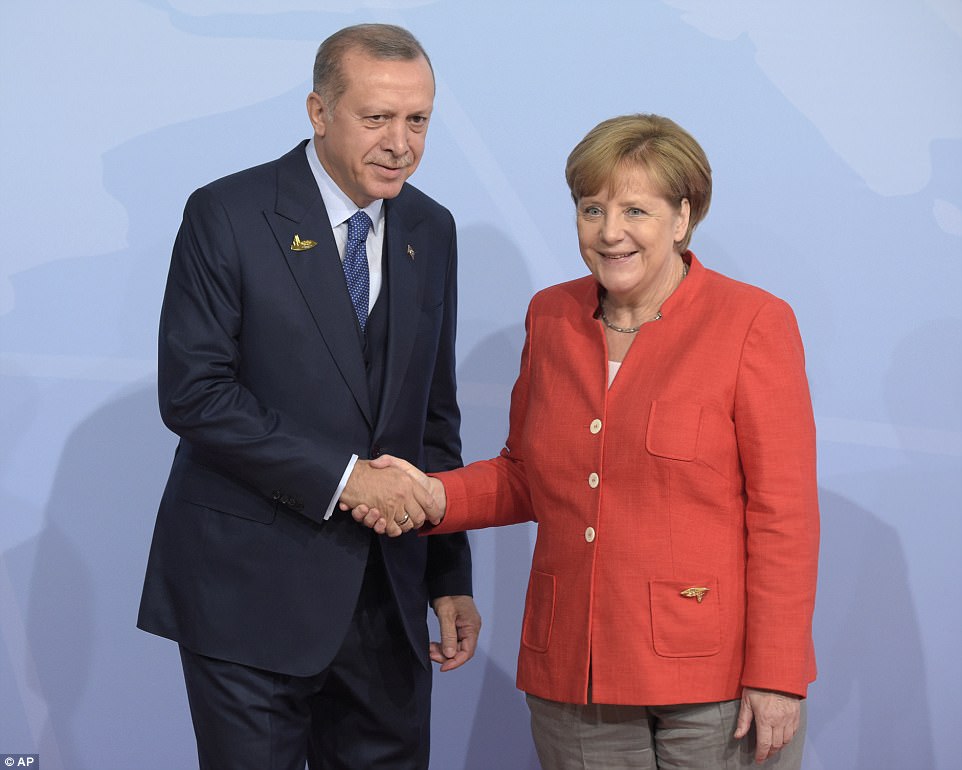 Erdoğan ve Merkel