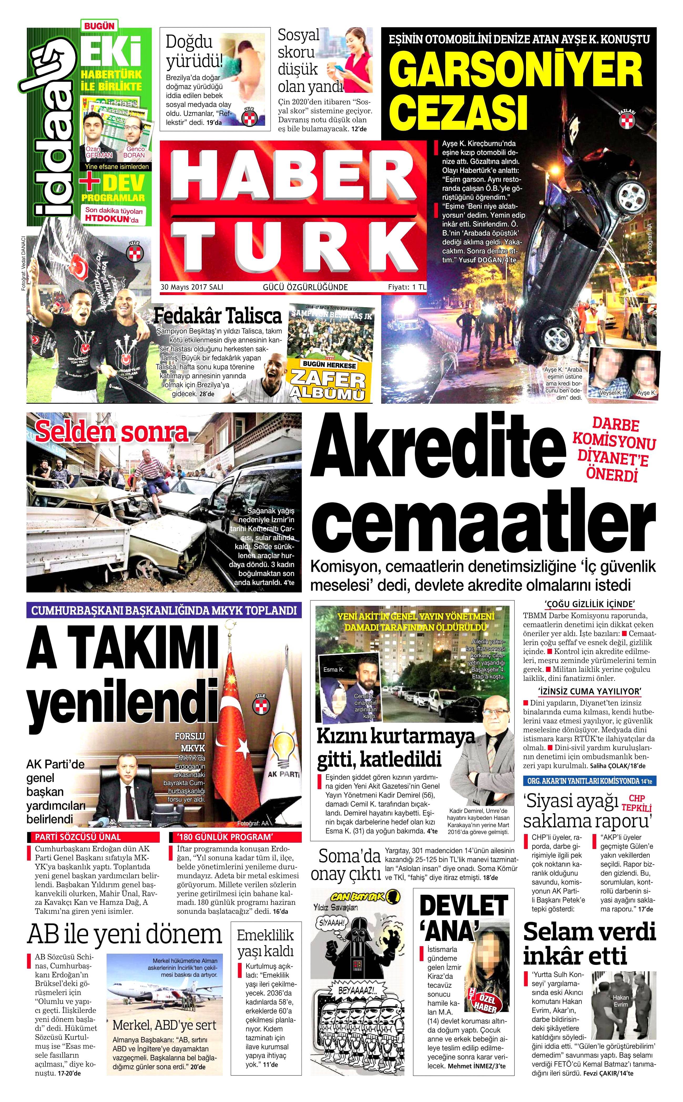 Türkiye manşetleri; 15 Temmuz raporunda cemaatlere kontrol vurgusu