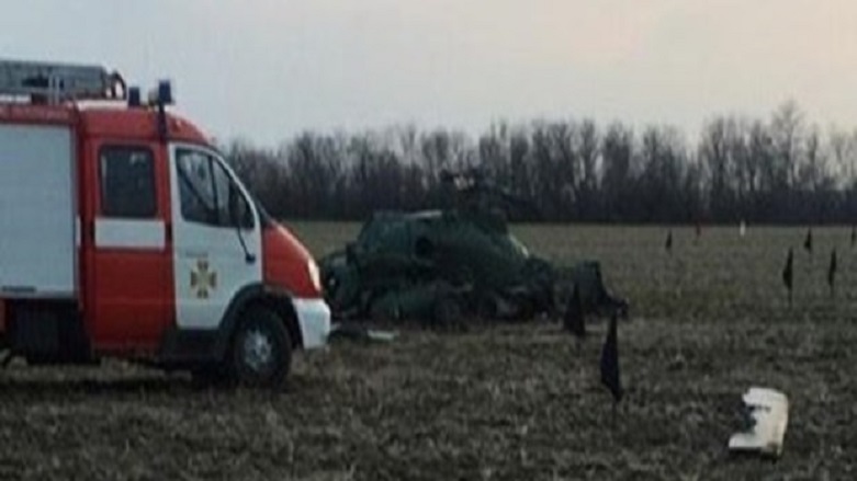 Askeri helikopter düştü; 5 ölü