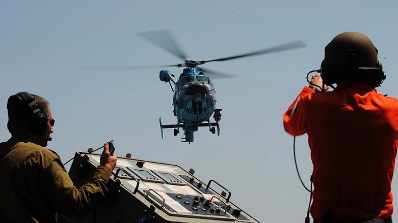 Necef Çölü’nde askeri helikopter düştü