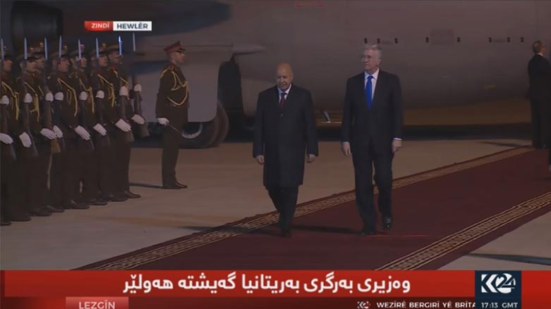 İngiltere Savunma Bakanı Erbil'de