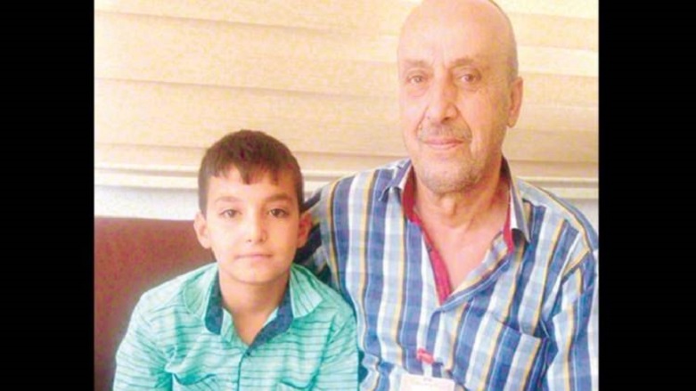 DAİŞ'ten kaçıp Peşmergeye sığınan torununa 4 yıl sonra kavuştu