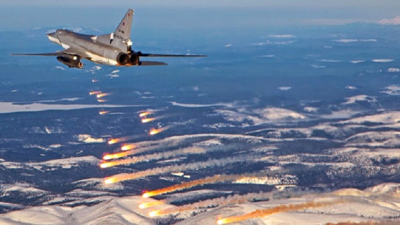 Rusya bombardıman uçaklarıyla DAİŞ mevzilerini vurdu 