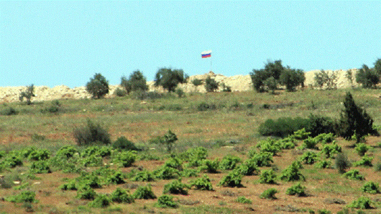 PYD denetimindeki Afrin’de Rusya bayrağı