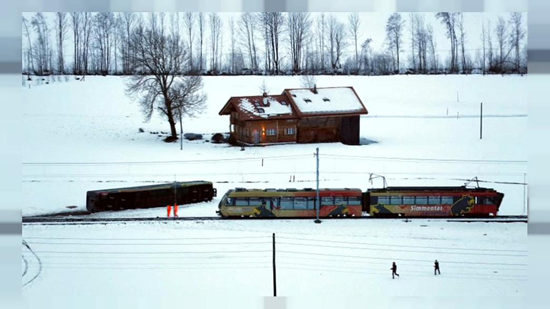 Eleanor Kasırgası bir treni raydan çıkardı