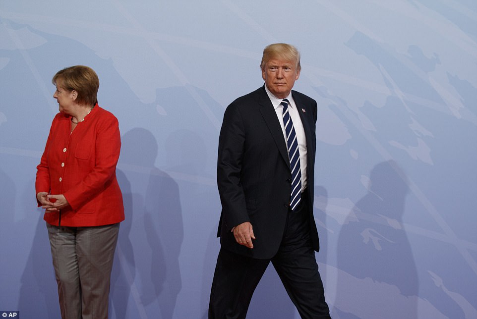 Trump ve Merkel