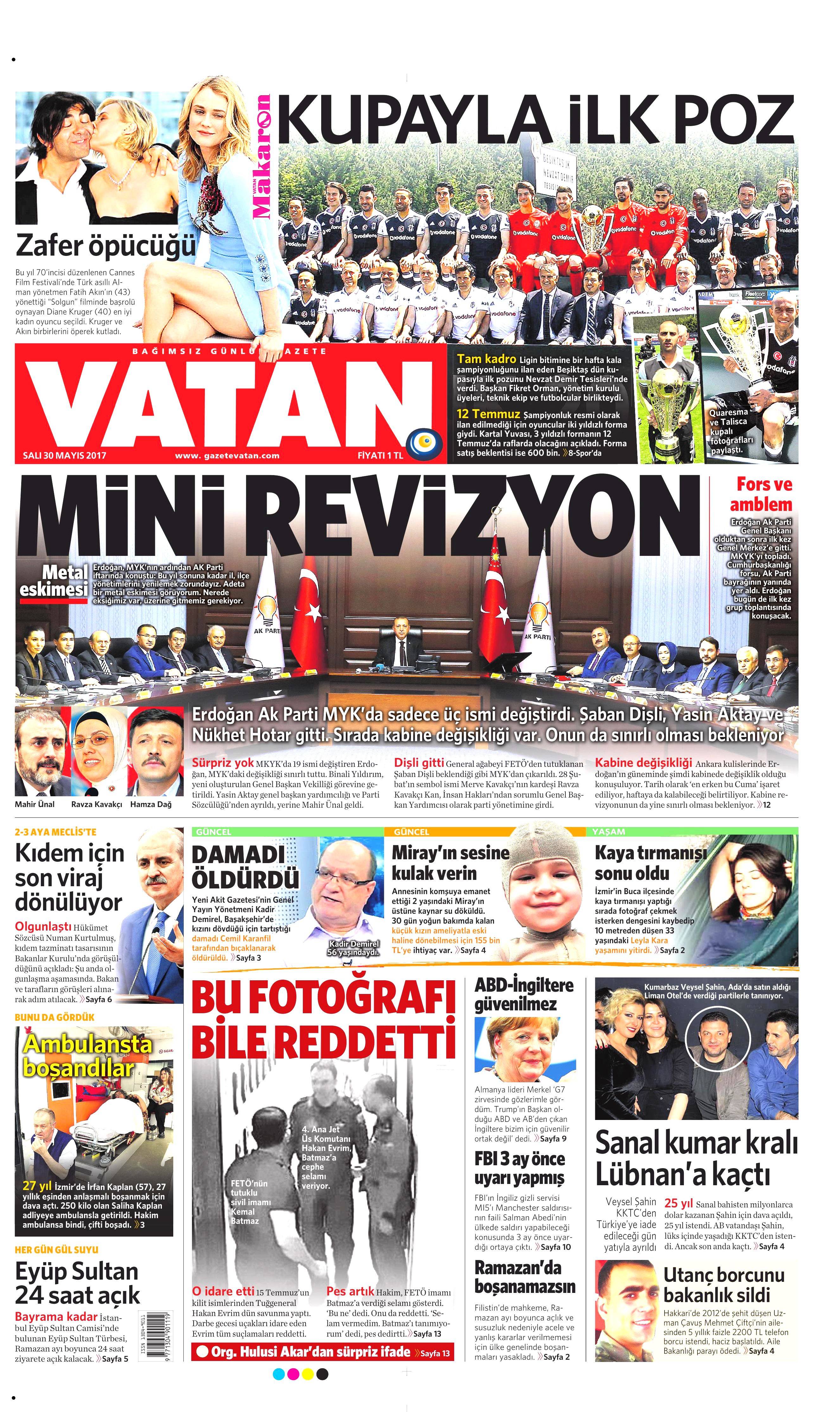 Türkiye manşetleri; 15 Temmuz raporunda cemaatlere kontrol vurgusu