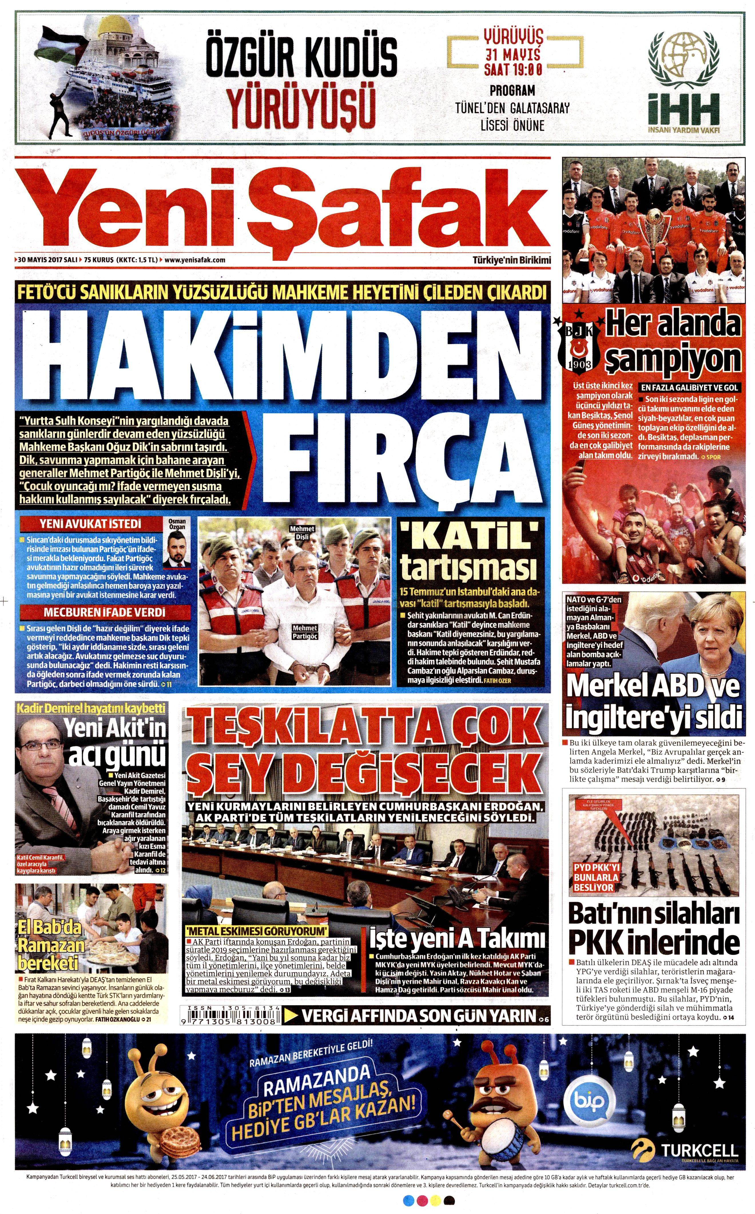 Türkiye manşetleri; 15 Temmuz raporunda cemaatlere kontrol vurgusu